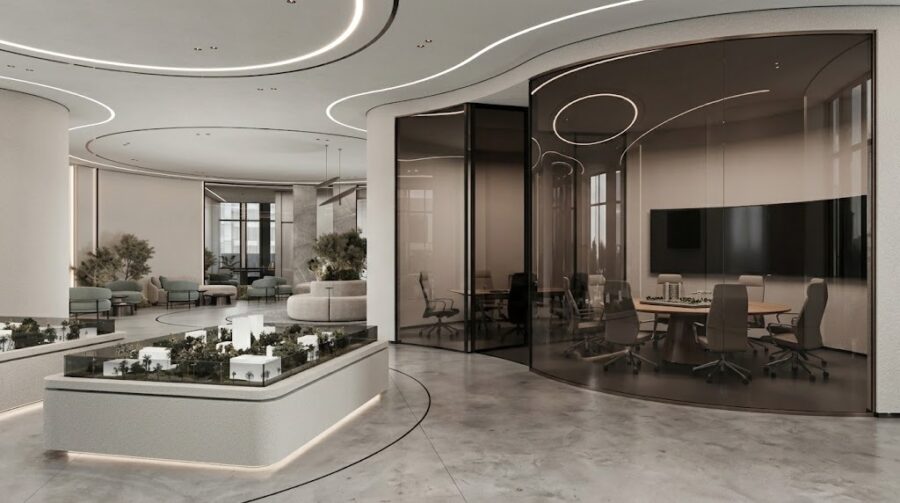 curved glass